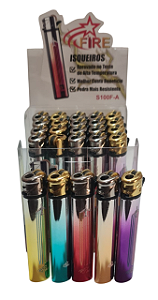 Isqueiro de metal Firestar recarregável com 25 atacado