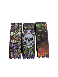 Tubete 3 partes estampado diversas cores mocó 3 partes estampado Mystic Thimbers Porta cigarro 3 partes