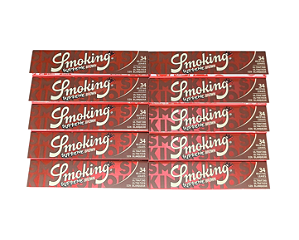 Seda Smoking Supreme Brown Original Atacado 10 livretos