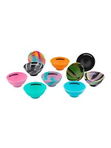 Cuia de silicone Squadafum curada em platina 20 unidades