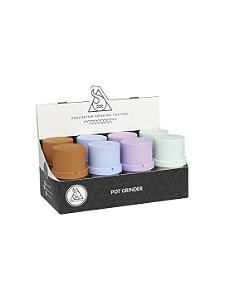 Pot Grinder Squadafum colorido Atacado kit com 8 unidades