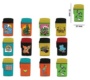 Maçarico Zengaz diversas estampas ZL10Cestam3
