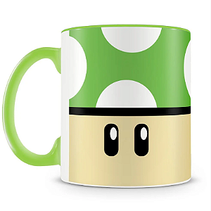 Caneca Personalizada Cogumelo Grow Up - Verde