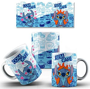 Caneca Stitch Café Sem Café