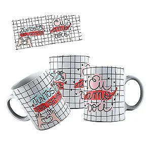 Caneca Personalizada Eu amo você