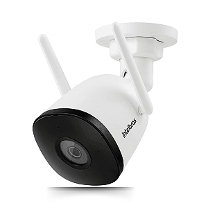 Câmera de Vídeo Externa Smart Compatível com Alexa Wi-fi IZC 1005 Branco Intelbras