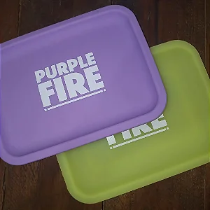 Bandeja de silicone Purple Fire - Glow In The Dark