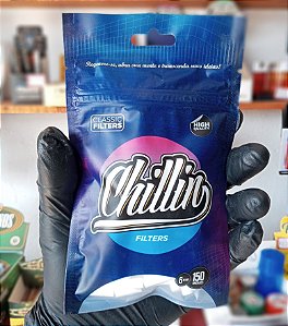 Filtros Chillin 6mm - Bag c/ 150 unds