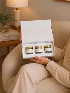 Kit trio de velas velas perfumadas - BAMBOO | LAVANDA | LIMÃO SICILIANO