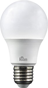 Lâmpada Led Bulbo A60 12W 3.000K Branca Bivolt Kian