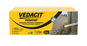 Argamassa Polimérica Impermeável Vedatop 12kg Vedacit