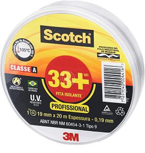 Fita Isolante 3M Scotch 19mm x 20m