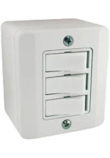 Interruptor Triplo Externo Sistema X
