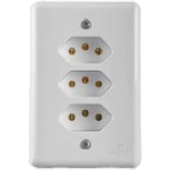 Tomada Tripla 10A Ilumi