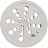 Grelha Redonda Abre e Fecha PVC 150X150