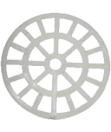 Grelha Redonda PVC 100x100