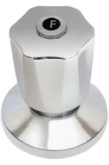 Acabamento para Registro Metal Cromado C50