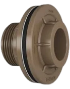 Adaptador Flange 25mm 3/4'' Marrom Para Caixa D'água