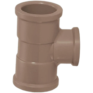 Tee Soldável Marrom 32mm