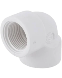 Cotovelo Joelho 3/4 90° Rosca Branco