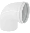 Cotovelo Joelho 2" 90° Esgoto 50mm Branco