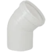Cotovelo Joelho 3" 45° Esgoto 75mm Branco
