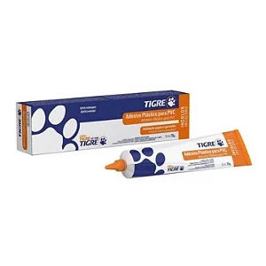 Cola Adesivo Plastico Incolor Para Pvc Bisnaga 17g Tigre