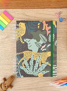 Caderno A5 - Leopardo