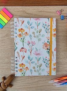 Caderno A5 - Aquarela