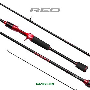Vara Carbono Red RD-C581-M - 1,74mts - Carretilha
