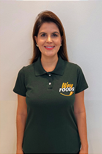 CAMISETA POLO MODELO FEMININO WAY FOODS