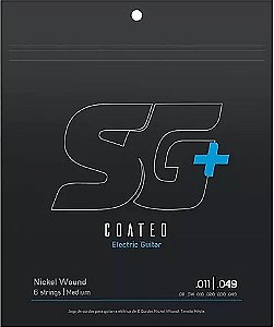 Encordoamento para guitarra SG COATED 0.11
