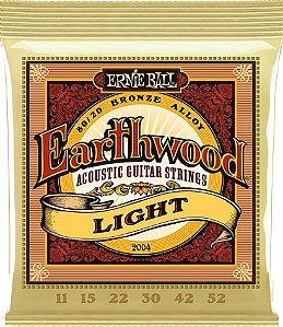 Encordoamento para violão aço Ernie Ball Earthwood 0.11