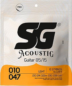 Encordoamento para Violão Bronze SG 0.10