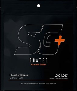 Encordoamento para Violão Phosphor Bronze SG+ Coated 0.10