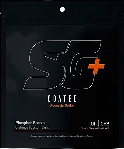Encordoamento para Violão Phosphor Bronze SG+ Coated 0.11