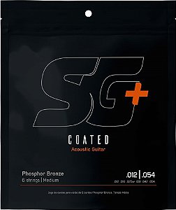 Encordoamento para Violão Phosphor Bronze SG+ Coated 0.12