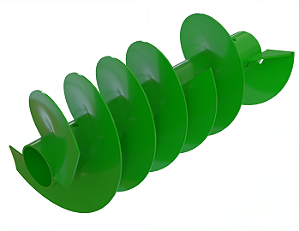 RC03-AXE53849 Sem-fim Vertical e Carcaça de Descarga, Alto Desgaste, 1.9 e 2.2 bps - ST844094 (S540 - 550 - 660) Similar( AXE17156)