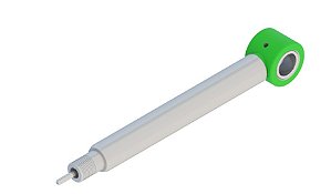 HASTE CILINDRO GIRO JD CH570/670 COM VALVULA E BUCHA TR0007543