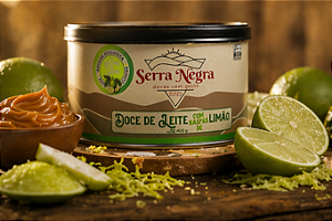 Doce de Leite cremoso c/ raspas de limão lata 400g