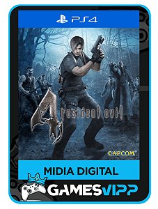 Resident evil 4 Ps4- Edição padrão Midia digital