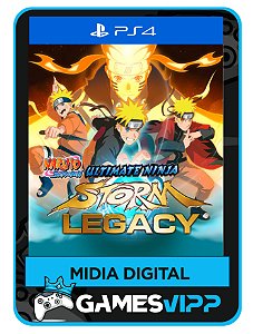 Naruto Shippuden Ultimate Ninja Storm Legacy - Ps4 Mídia Digital