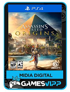 Assassins creed origins - Ps4 Mídia digital