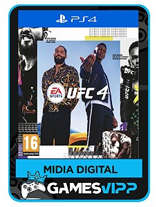 Ufc 4 - Edição Padrão - Ps4 Mídia digital