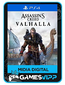Assassins Creed Valhalla - Edição Padrão - Ps4 Mídia digital