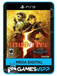 Resident evil 5 - Gold Edition - Ps3 Mídia digital