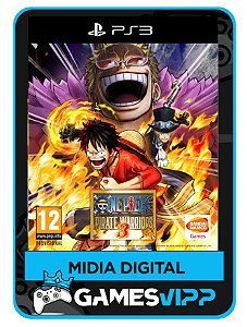 One piece pirate warriors 3 - Ps3 Mídia digital