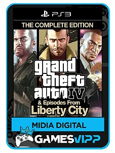 Gta IV Complete Edition -  Ps3 Mídia digital