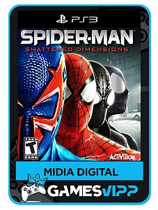 Spiderman Shattered dimensions - Ps3 Mídia digital