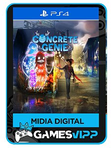 Concrete genie Ps4 - Mídia digital